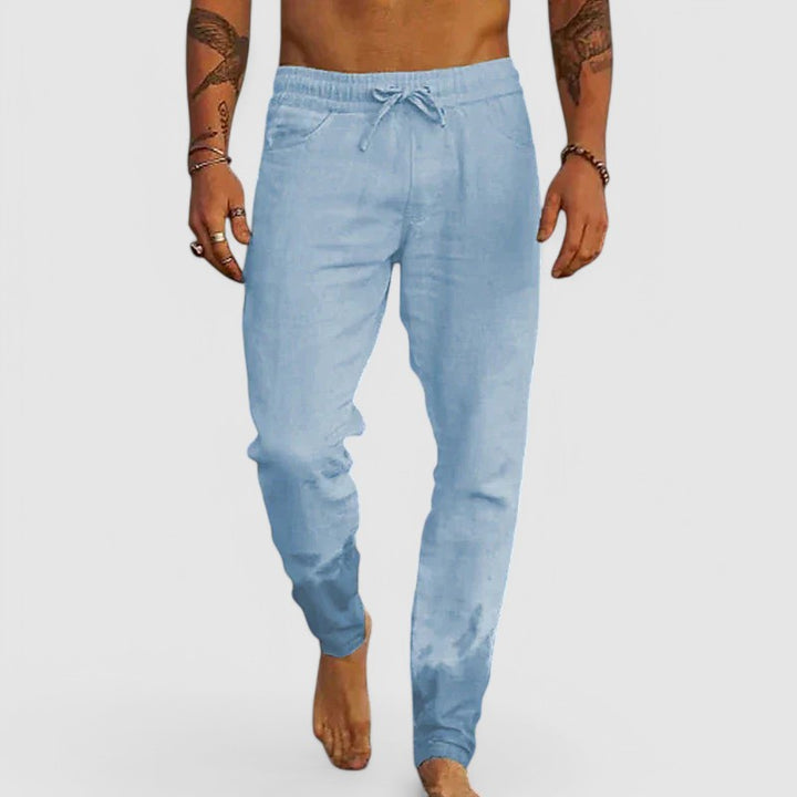 Rafael - Comfortable Cotton Trousers