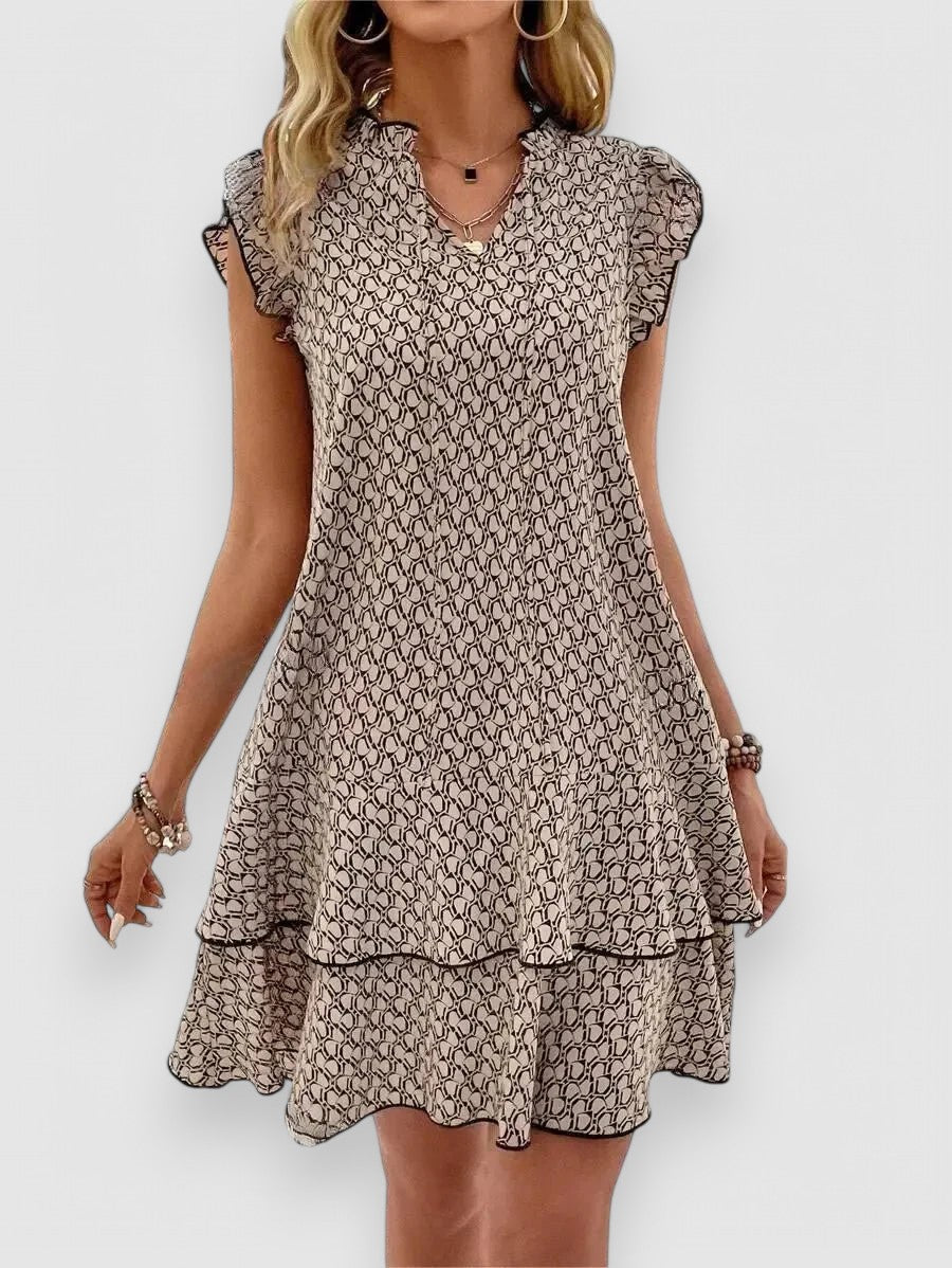 Khalia - Ruffle Tiered Dress