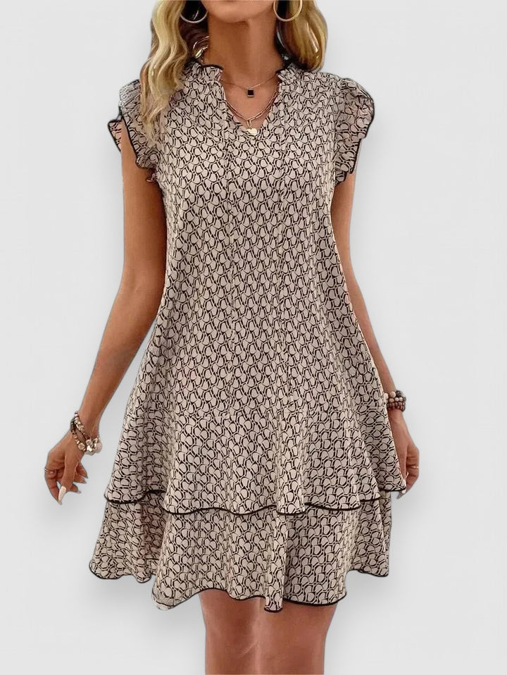 Khalia - Ruffle Tiered Dress