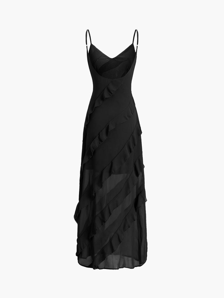 Rosalina | Elegant Dress with Ruffles