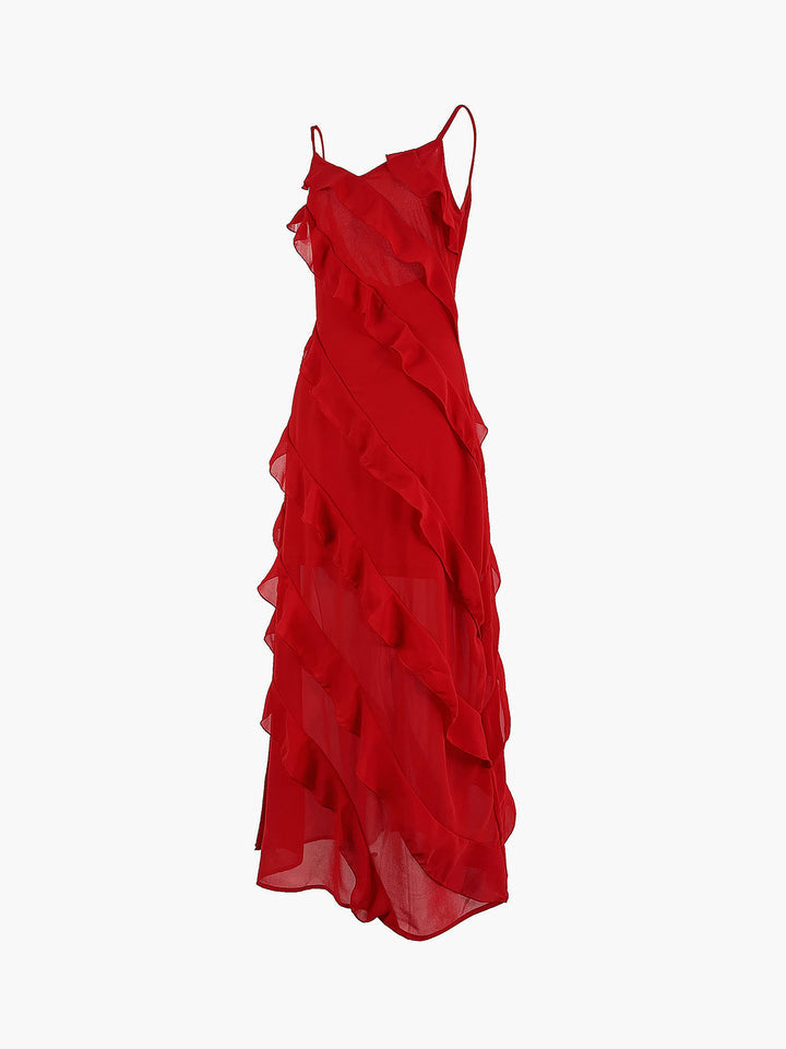 Rosalina | Elegant Dress with Ruffles