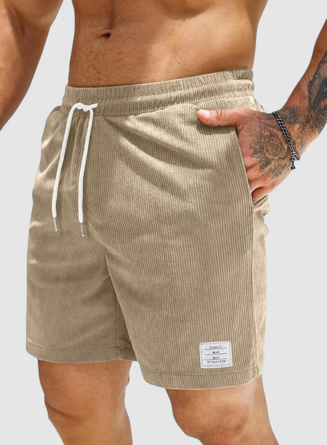 Logan Comfortable Ribbed Shorts