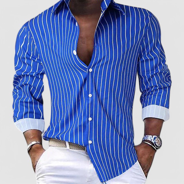 Nathan - Long Sleeve Casual Shirt