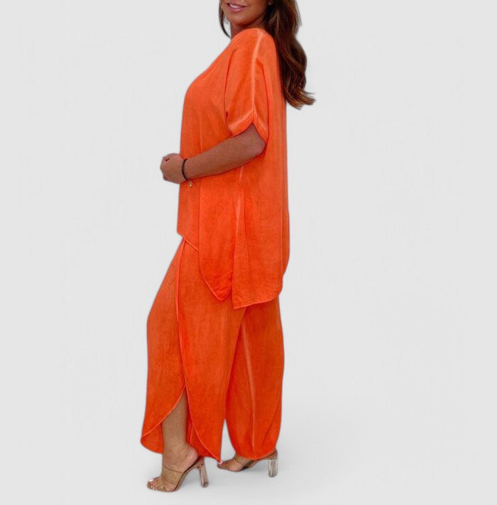 Isabella - Flowing Trousers Suit