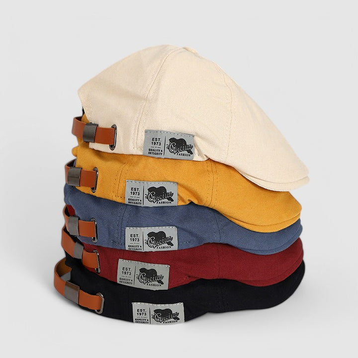 Malcolm - Canvas Flat Cap (2+1 FREE)