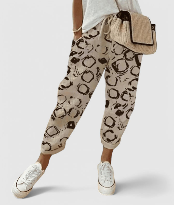 Charlotte - Patterned Soft Pants