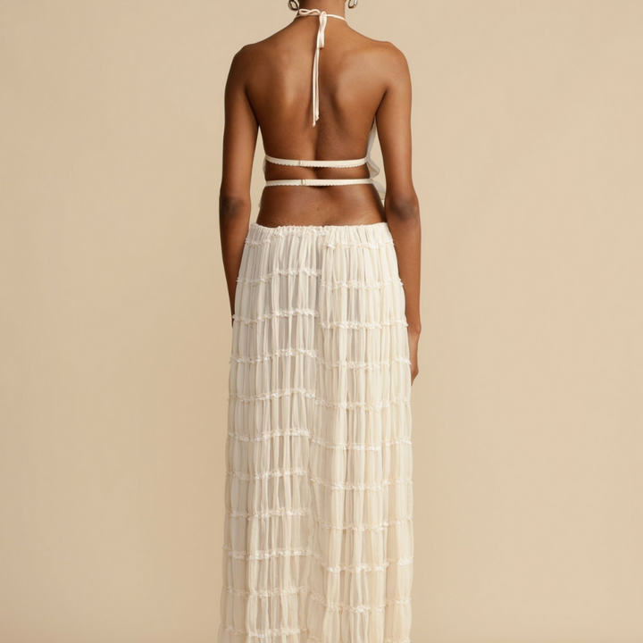 WENDY - Halter Top and Skirt Set