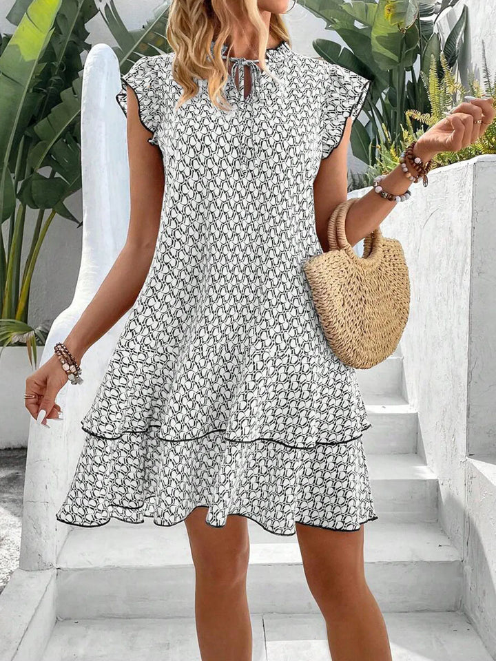 Khalia - Ruffle Tiered Dress