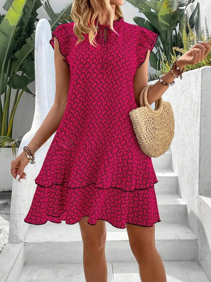 Khalia - Ruffle Tiered Dress