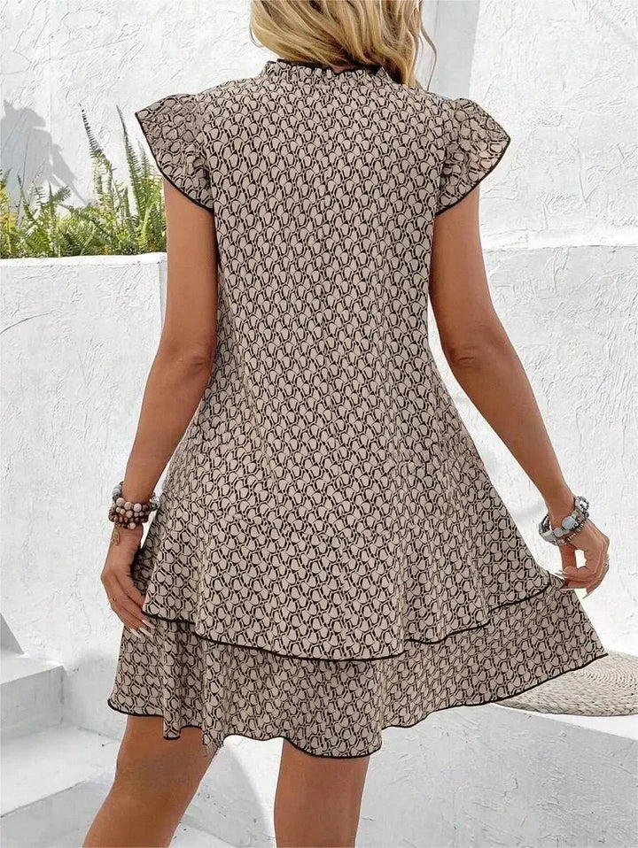 Khalia - Ruffle Tiered Dress