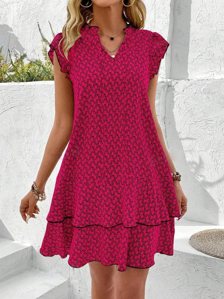 Khalia - Ruffle Tiered Dress