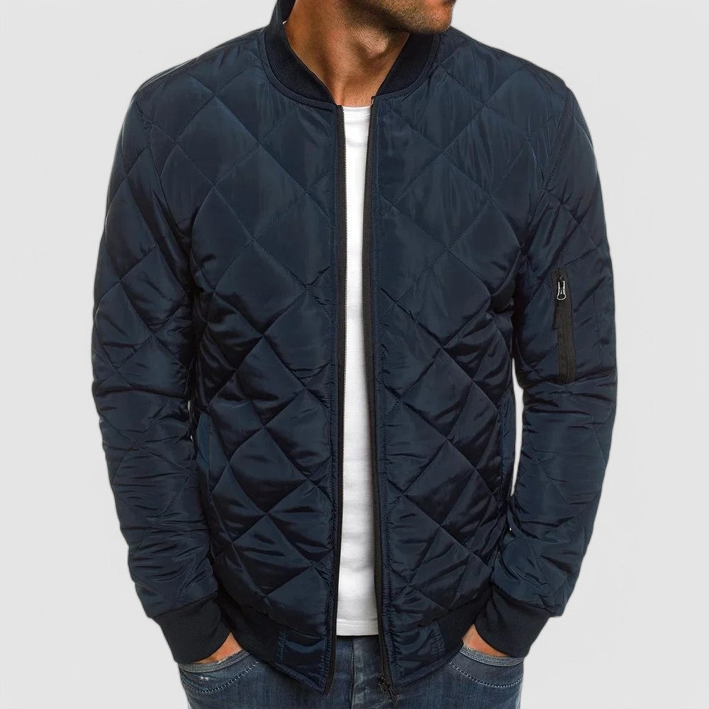 Dale - Diamond Quilted Jacket