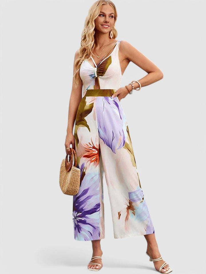 Selena - Floral Jumpsuit