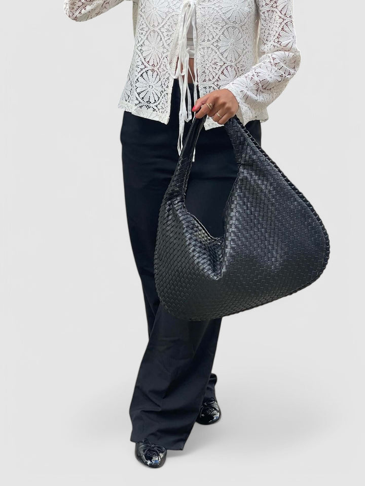 Alexa - Woven Hobo Bag