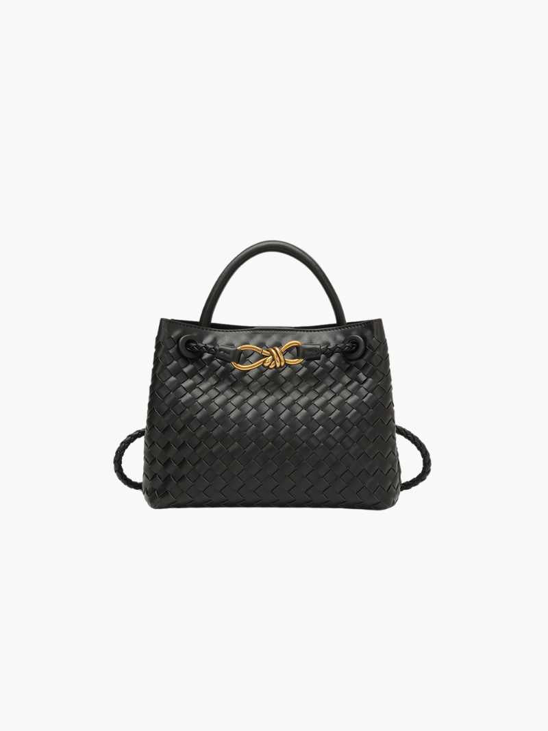 Sophia - Woven Leather Tote Bag