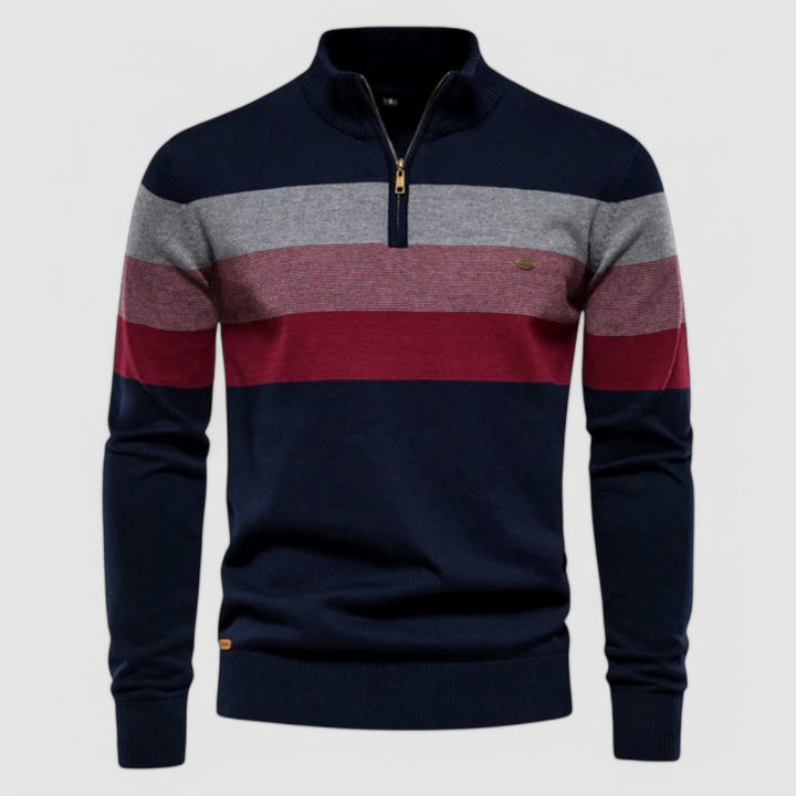 Lawrence - Striped Retro Jumper