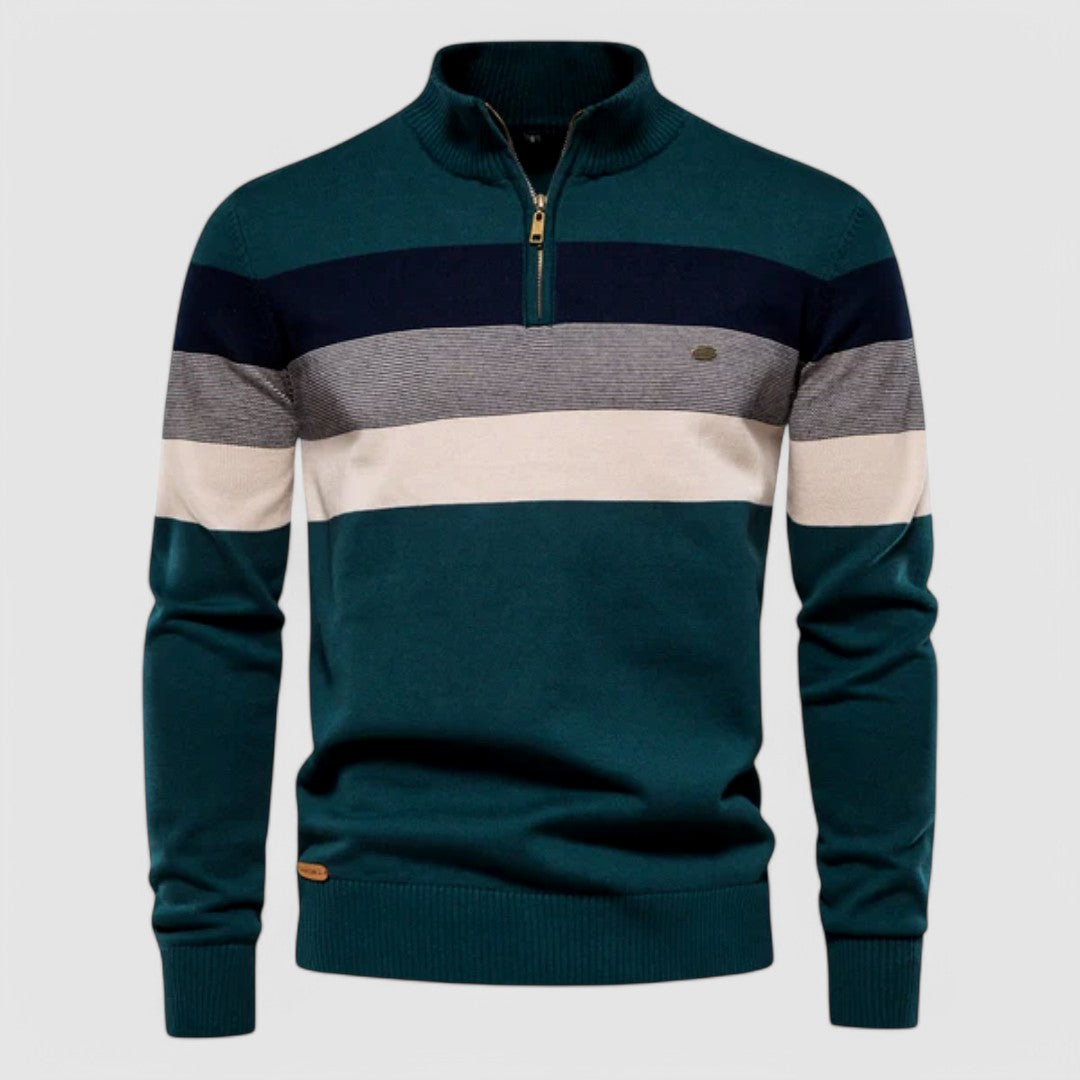 Lawrence - Striped Retro Jumper