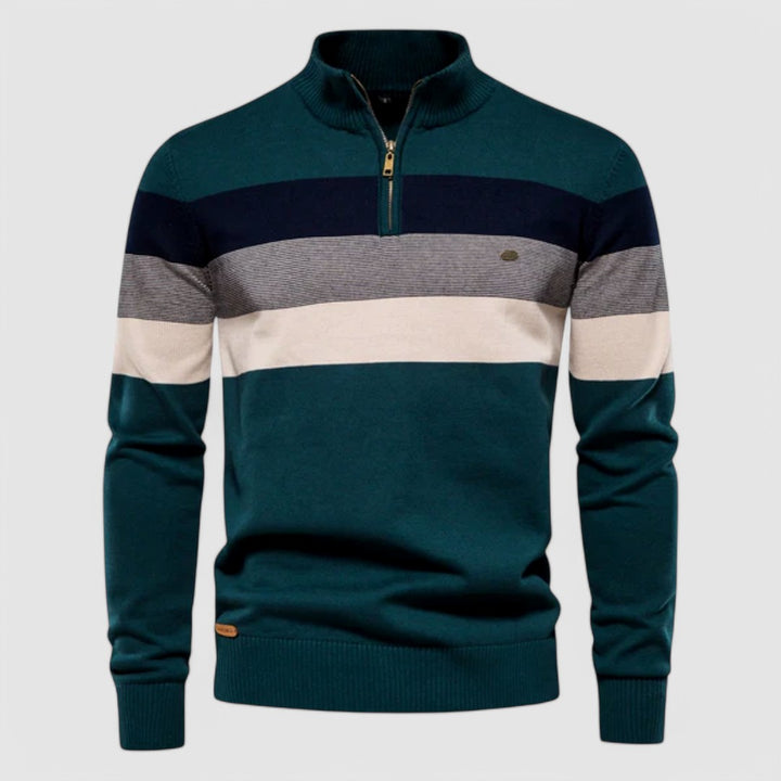 Lawrence - Striped Retro Jumper