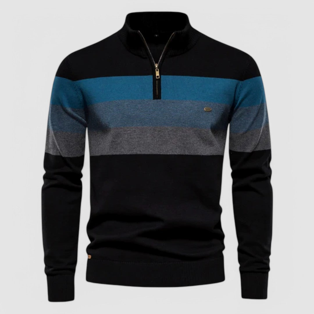 Lawrence - Striped Retro Jumper