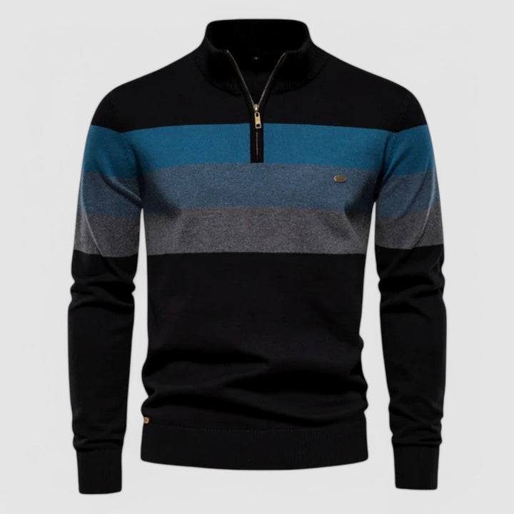 Lawrence - Striped Retro Jumper