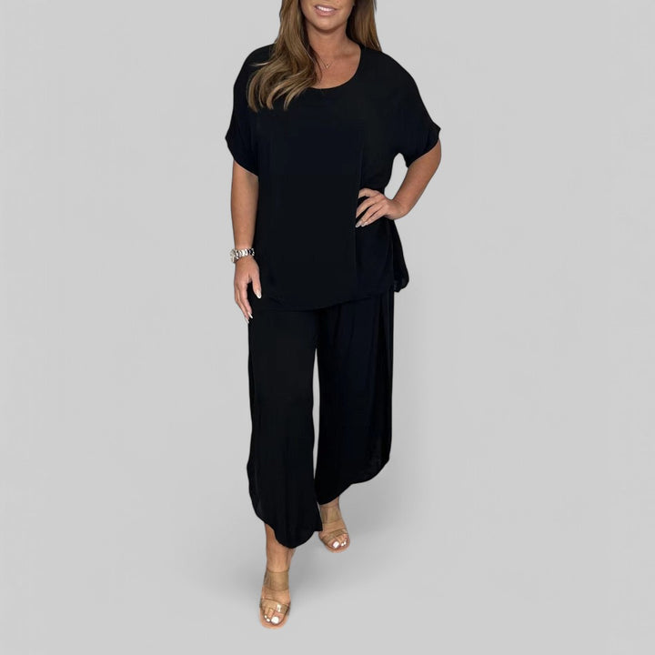 Isabella - Flowing Trousers Suit