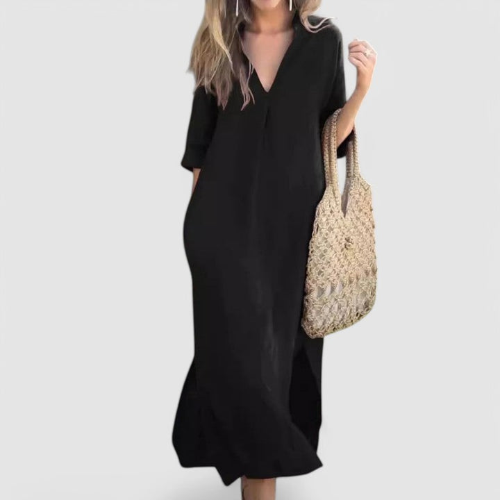 Fiona - V-neck Dress