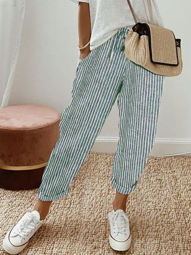 LUCY - Anti-Sweat Luxe Cotton-Blend Pants