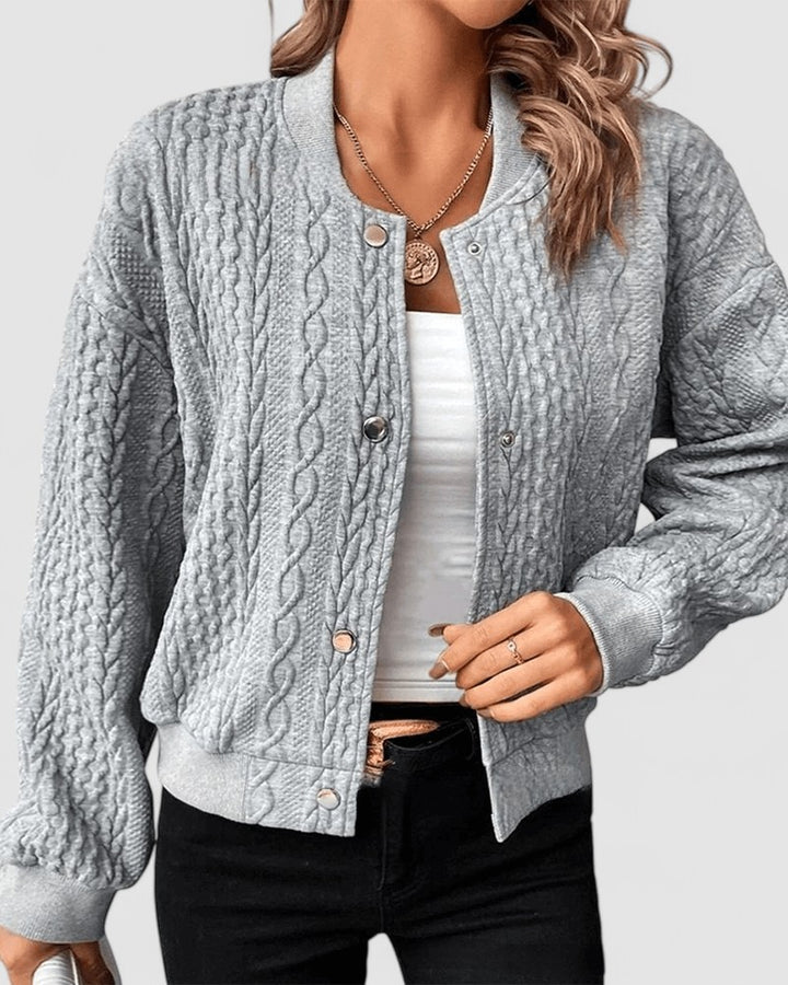 Eleanor - Cable Knit Cardigan