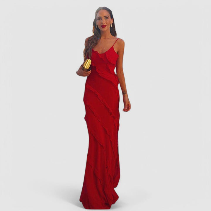 Rosalina | Elegant Dress with Ruffles