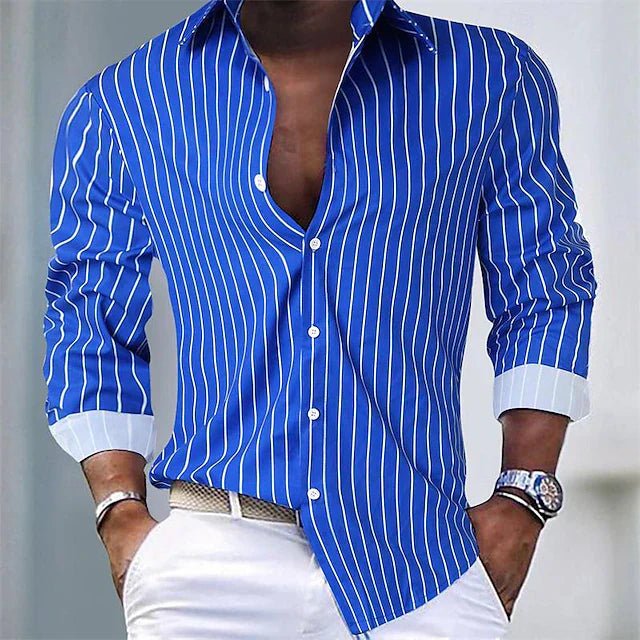 Nathan - Long Sleeve Casual Shirt