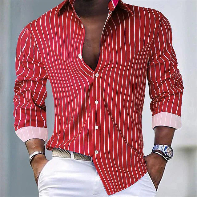 Nathan - Long Sleeve Casual Shirt