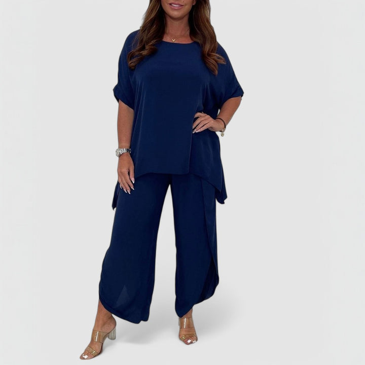 Isabella - Flowing Trousers Suit