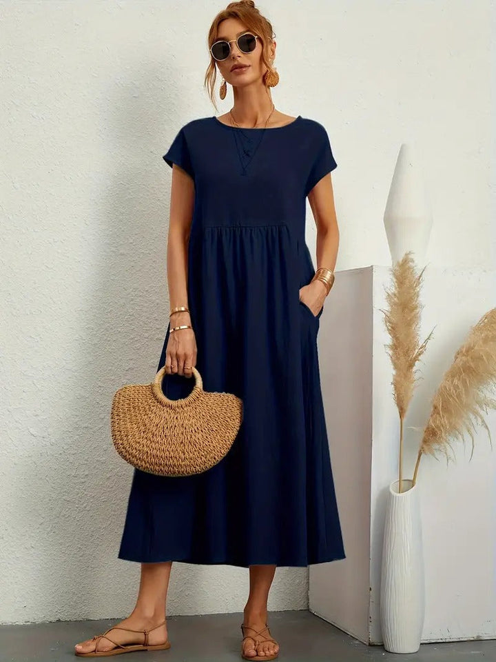 Aisha - Comfy Cotton Dress