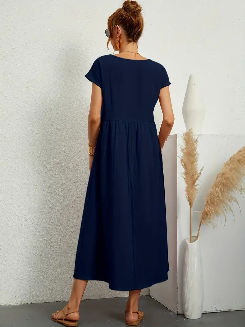 Aisha - Comfy Cotton Dress