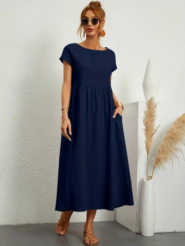 Aisha - Comfy Cotton Dress
