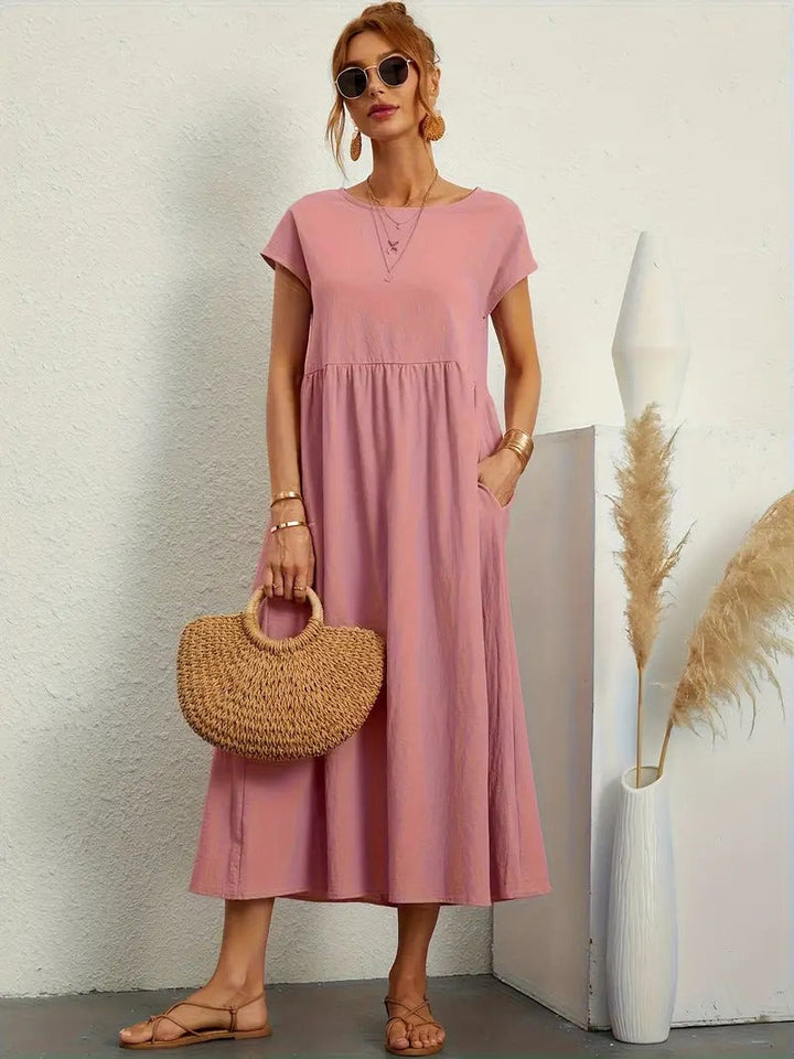 Aisha - Comfy Cotton Dress