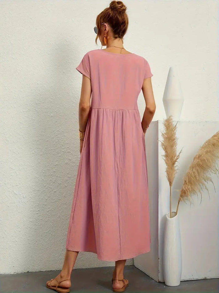 Aisha - Comfy Cotton Dress