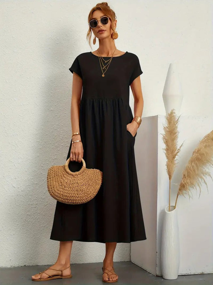 Aisha - Comfy Cotton Dress