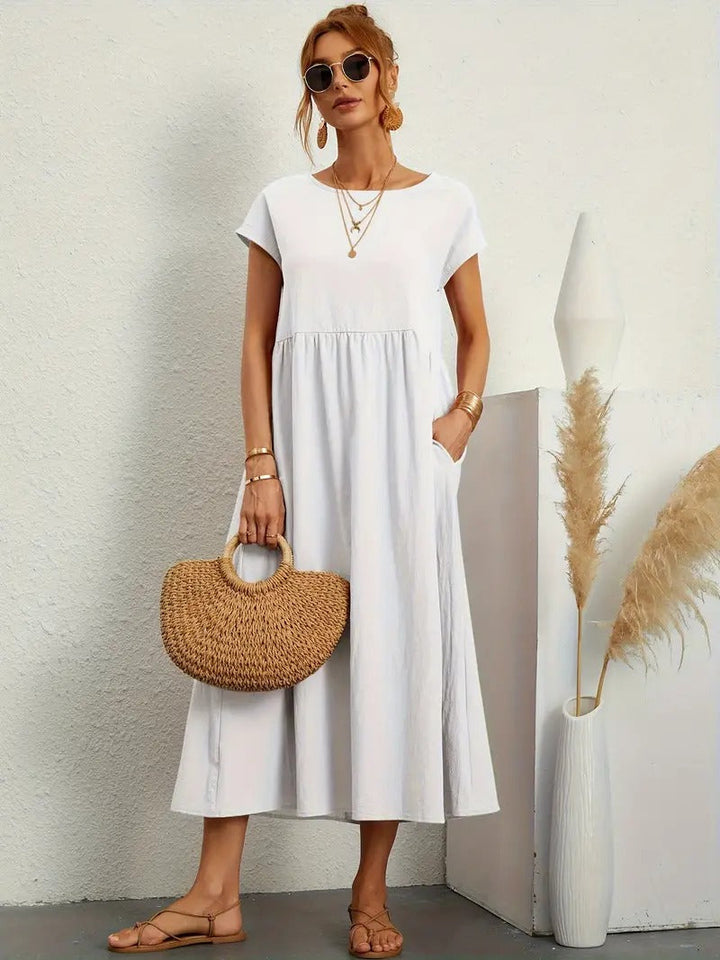 Aisha - Comfy Cotton Dress