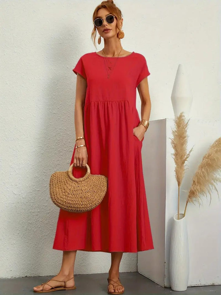 Aisha - Comfy Cotton Dress