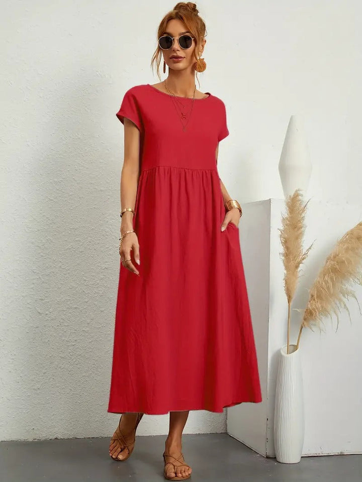 Aisha - Comfy Cotton Dress