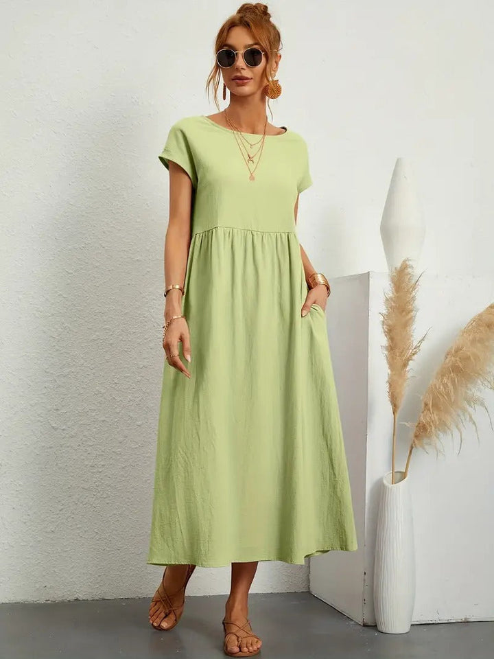 Aisha - Comfy Cotton Dress