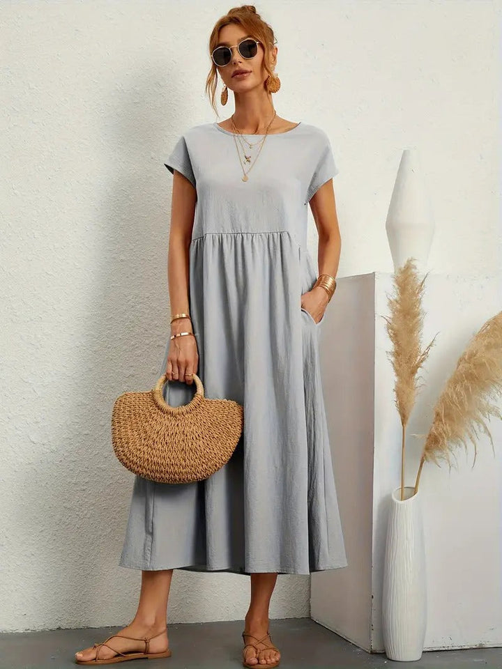 Aisha - Comfy Cotton Dress
