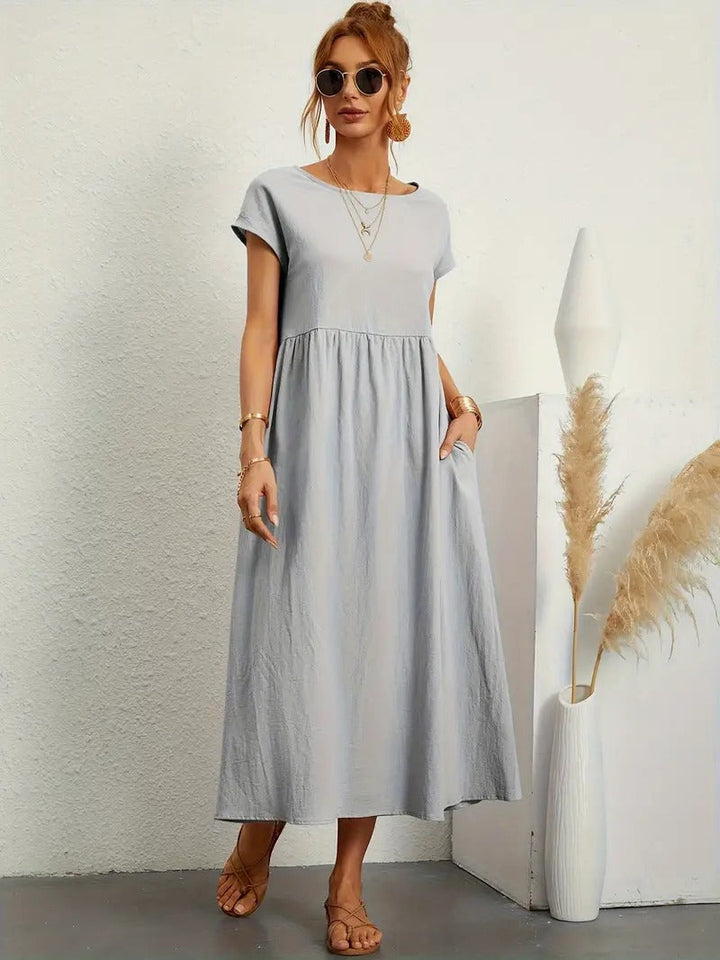 Aisha - Comfy Cotton Dress