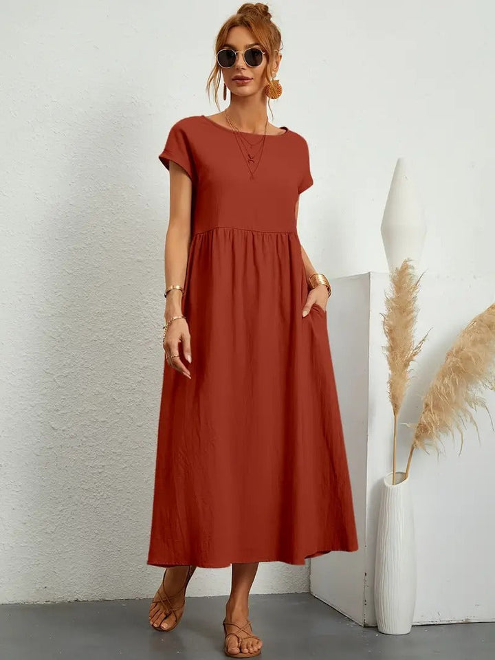 Aisha - Comfy Cotton Dress
