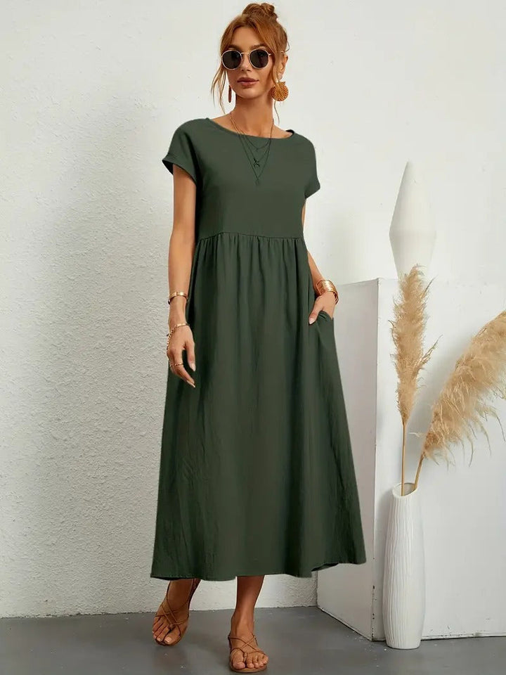 Aisha - Comfy Cotton Dress