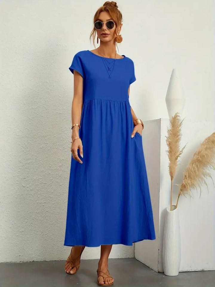 Aisha - Comfy Cotton Dress