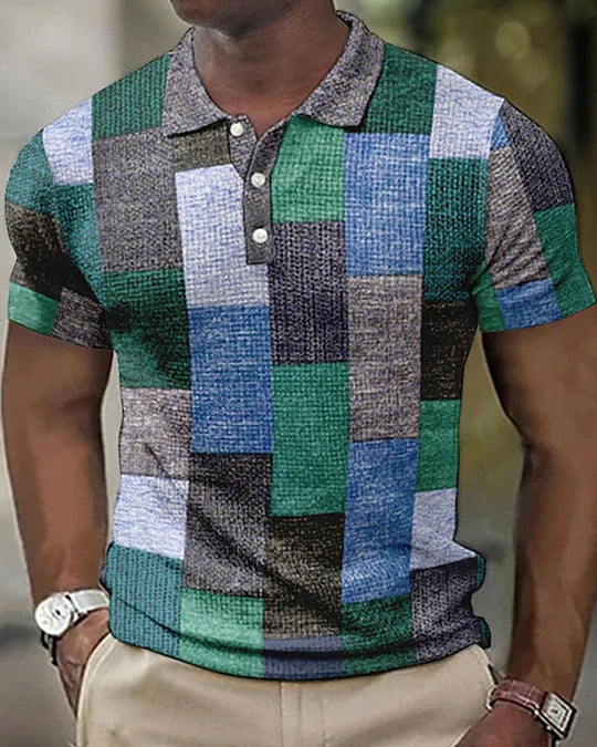DANIEL - Checkered Polo