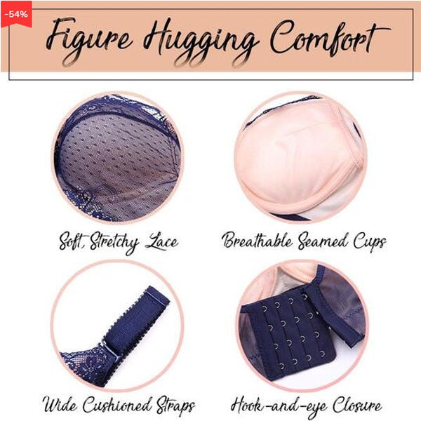 Juliet - Push Up Lace Bra
