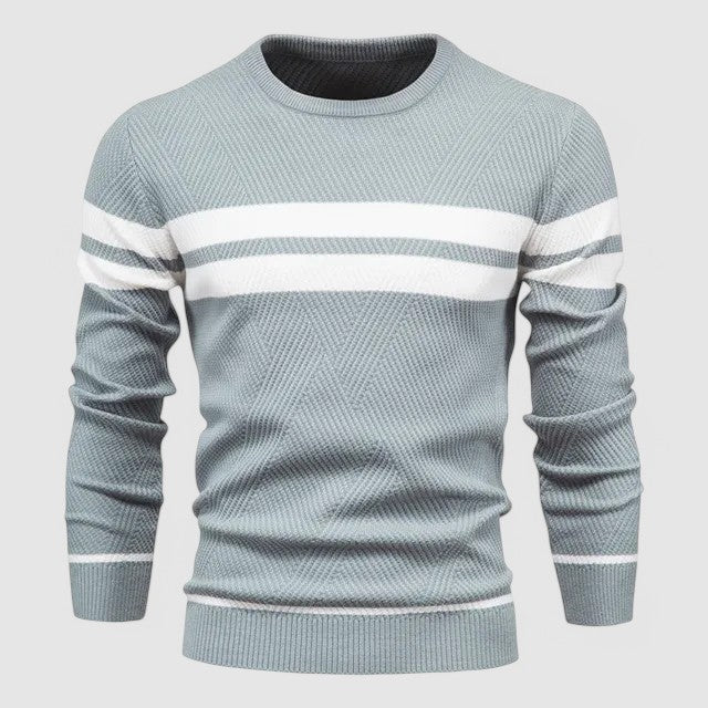 Preston - Textured Stripe Jumper